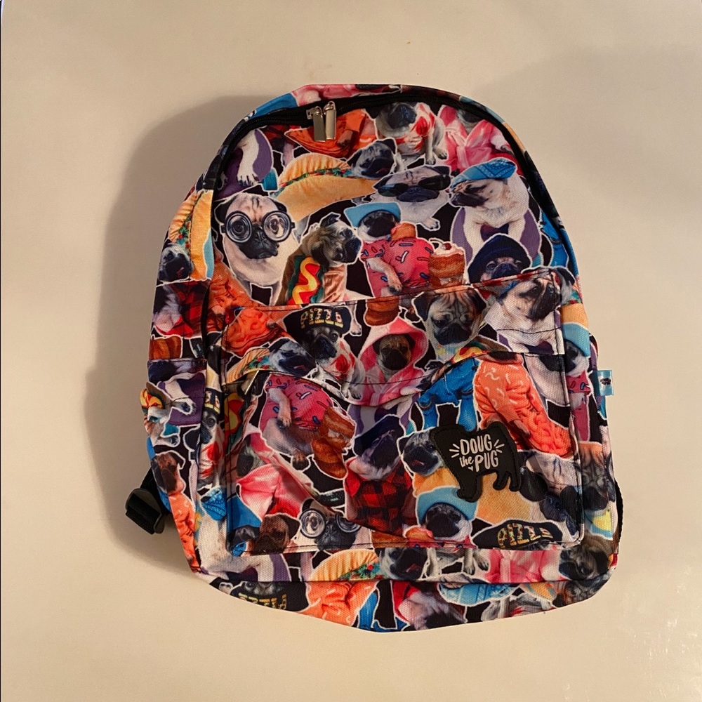 Doug the pug backpack